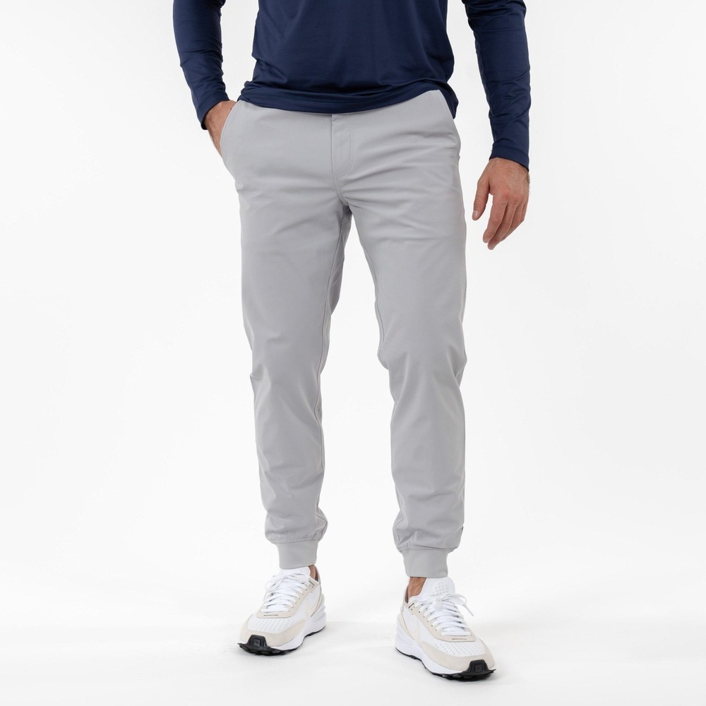 Rhoback Looper Delta Jogger Stratus Grey Size 38 Short New With Tags